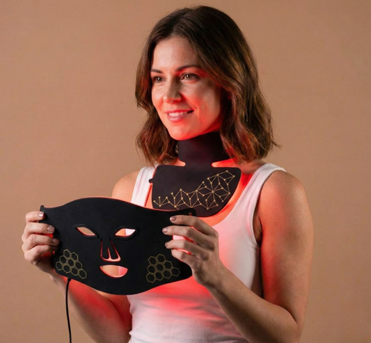 LUMORA™ Professional 7-Color LED & Near-Infrared (NIR) Face & Neck Mask